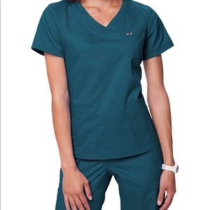 Koi Nicole scrub top-M (Caribbean)